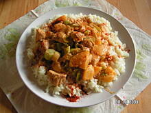 Fot. ularero, Pierś z kurczaka z brzoskwiniami Uli