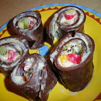 SUSHI SUCRE - naleśniki  z ryżem i owocami