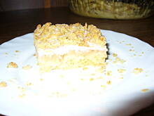 Fot. monisia36, Krucha szarlotka z różowym kremem