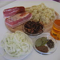 Wędzonka  w kapuście