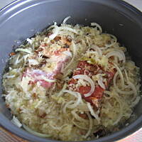 Wędzonka  w kapuście