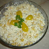 Sałatka z serem i selerem