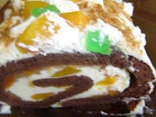 Fot. czekoladka145, Rolada z kremem śmietanowym