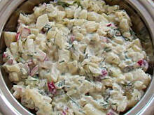 Fot. niebieska-różyczka, Sałatka ziemniaczana wg Różyczki