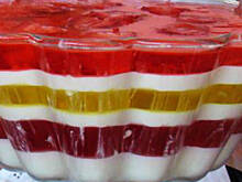 Fot. niebieska-różyczka, Deser jogurtowo - owocowy