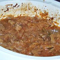 Slow Cooker-Kapusta z kielbaska