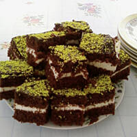 kakowiec z kremem cytrynowym