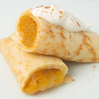 Naleśniki z musem dyniowo-jabłkowym