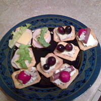 Kolorowe kanapeczki-przystaweczki