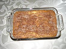 Fot. baska, Cynamonowy placek