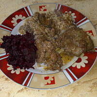 żeberka z dzika Kasi