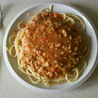 Spaghetti z prawdziwych pomidorów