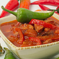 Leczo lekko podszczypujące