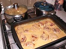 Fot. Dagi007, Schabik w sosie chrzanowym