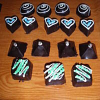 pralinki z nadzieniem cynamonowym