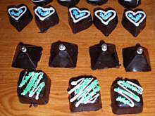 Fot. patysiapysia, pralinki z nadzieniem cynamonowym