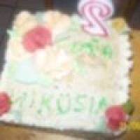 Tort orzechowy z masą kawowo - rumową