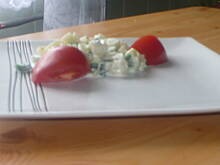 Fot. crystal, sałatka na szybko  z cebuli