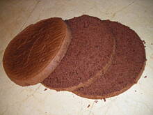 Fot. patysiapysia, czekoladowo-wiśniowy tort