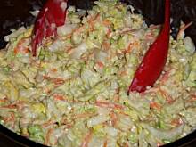 Fot. niebieska-różyczka, Surówka z kapusty pekińskiej wg Różyczki