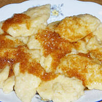 Kluseczki śmietankowe kładzione Różyczki