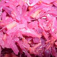 Surówka zz czerwonej kapusty