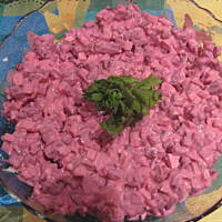 Sałatka z buraków konserwowych -szybka