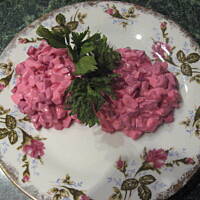 Sałatka z buraków konserwowych -szybka