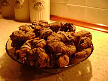 Fot. qrchid, rogaliczki kakaowo-orzechowe