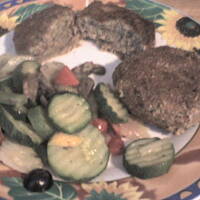 Kotlety mielone z kasza wg kuleczki