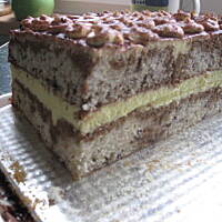 Tort Tiramisu kwadratowy