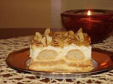 Fot. alidab, Ciasto na zimno z migdałami