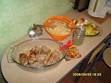 Fot. irena57, Żeberka w kapuście z jabłkami