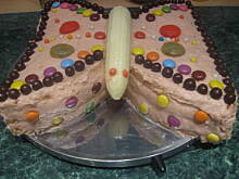 Fot. martikoziolek, Tort Motyl mojej Justynki