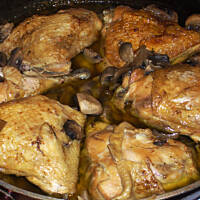 Kurczak maślano-pieczarkowy wg mamy Różyczki