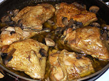 Fot. niebieska-różyczka, Kurczak maślano-pieczarkowy wg mamy Różyczki