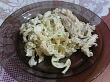 Fot. ANEETKA, Sałatka z pora i kurczaczka