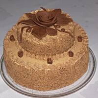 Tort czekoladowo-orzechowy Aniuli