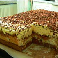 Ciasto kokosowo-orzechowe z pyszną masą