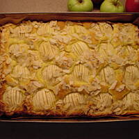 Jabłecznik z migdałkami