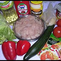 Sałatka warstwowa Palce Lizać