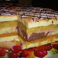 serniczek z masą z jabłek