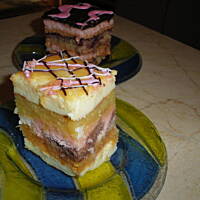 serniczek z masą z jabłek