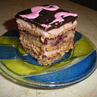 Ciacho orzechowo-kawowo-kajmakowe