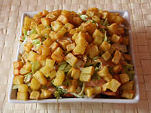 Fot. beataoh, sałatka gyros zupełnie inna- jak prawdziwy gyros