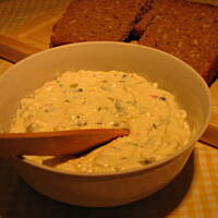 Pasta z bryndzy z jajkiem