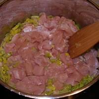 Piersi biało - zielone