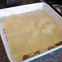 LASAGNE z mięsem w sosie pomidorowym