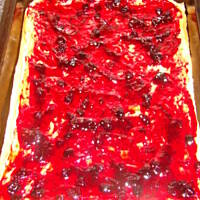 Ciasto budyniowe z prazonym kokosem