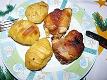 Fot. eva67, kurczakowy zawijaniec z żurawiną